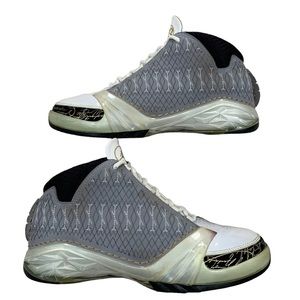 VTG Air Jordan 23 XX3 Stealth Grey White Black Gold 2008 Sneakers Size 6.5Y